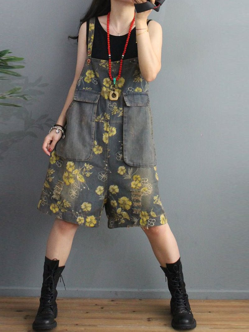 Live With Passion Romper Overall Dungarees