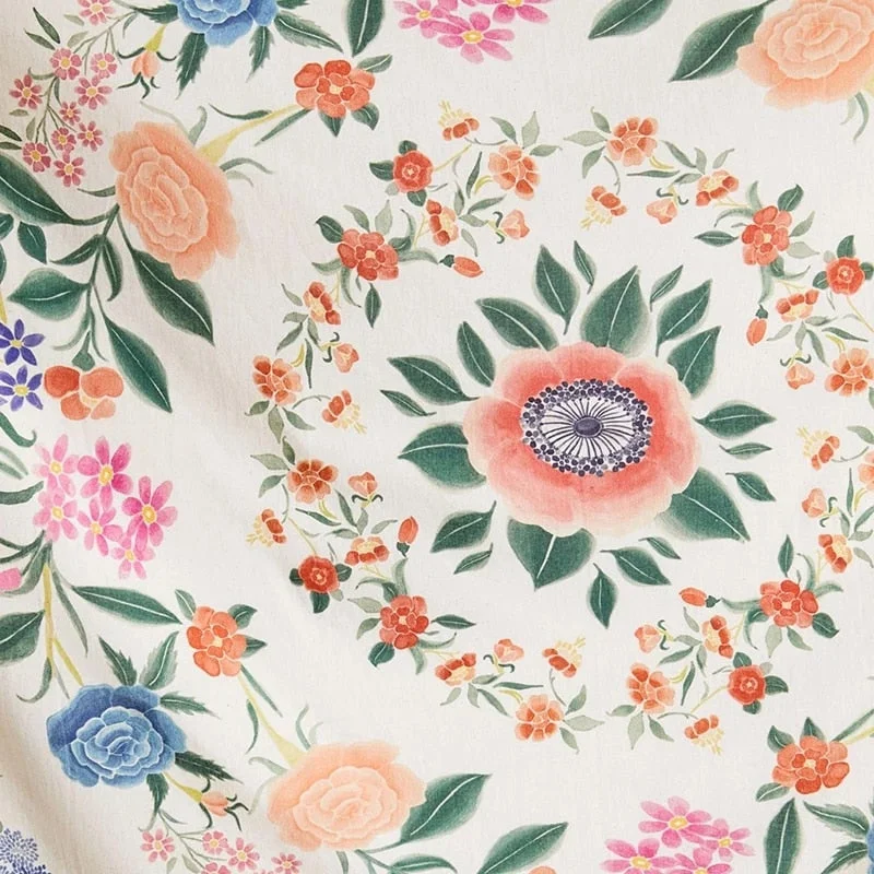 Mandala Floral Tapestry Bohemia Psychedelic Flower Garland Wall Tapestry Boho India Hippie Home Decor Wall Cloth Tapestries