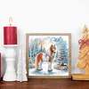 Diamond Painting - Partial Special Shaped Drill - Winter Horse(Canvas|30*30cm)