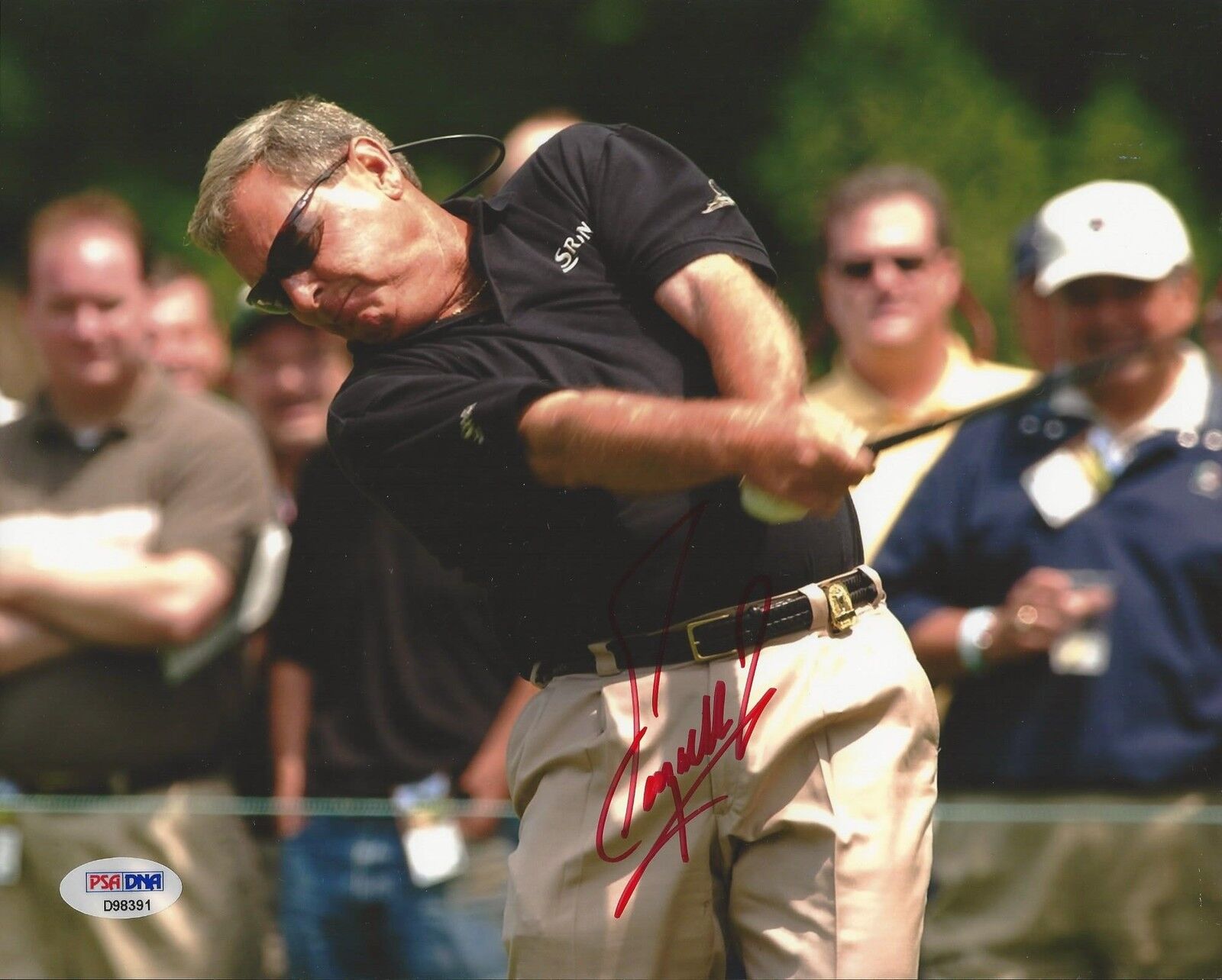 Fuzzy Zoeller PGA Golfer signed 8x10 Photo Poster painting PSA/DNA #D98391