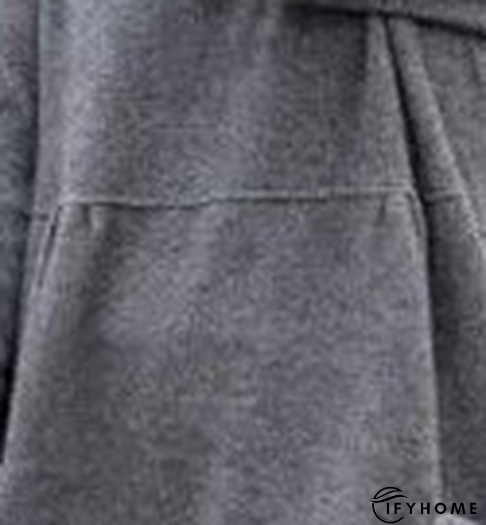 Plain Cotton Long Sleeve Dress | IFYHOME