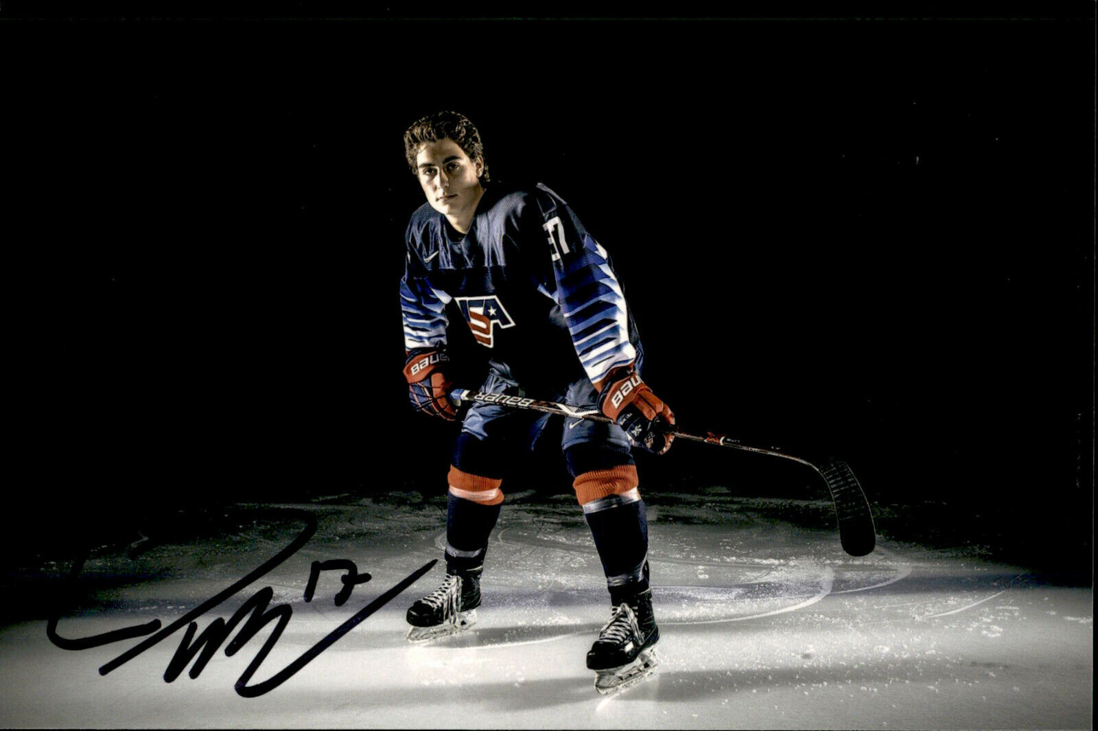 Luke Tuch SIGNED autographed 4x6 Photo Poster painting TEAM USA / MONTREAL CANADIENS #2