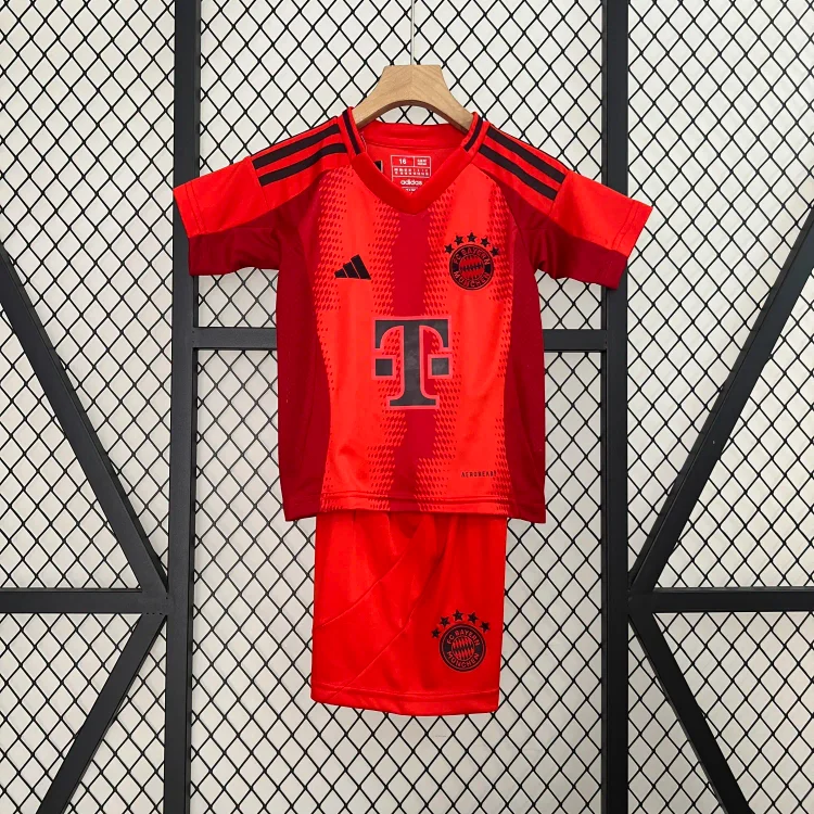 2024-2025 Bayern Munich Home Kids Kit 