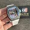 Richard Mille RM055 yas Marina circuit Carbon White rubber strap Super Clone