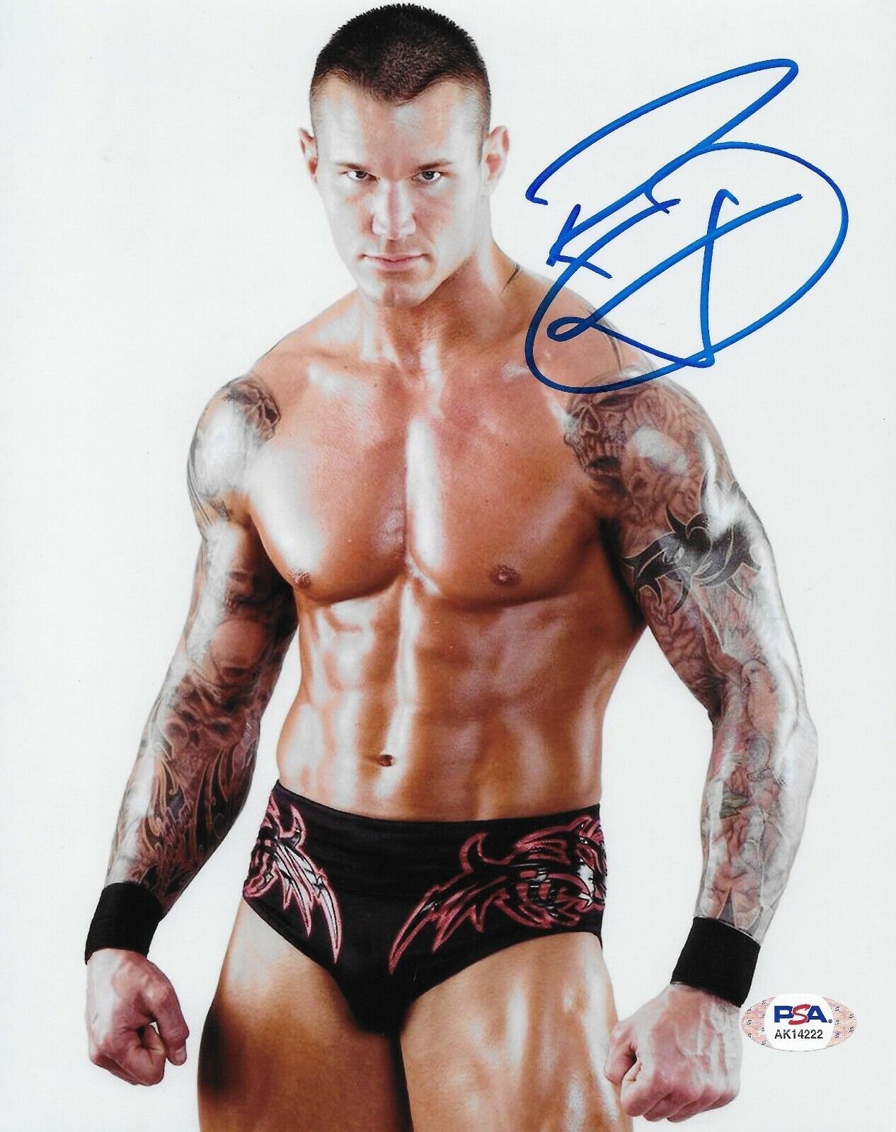 Randy Orton WWE Signed Autograph 8x10 Photo Poster painting #18 w/ PSA COA