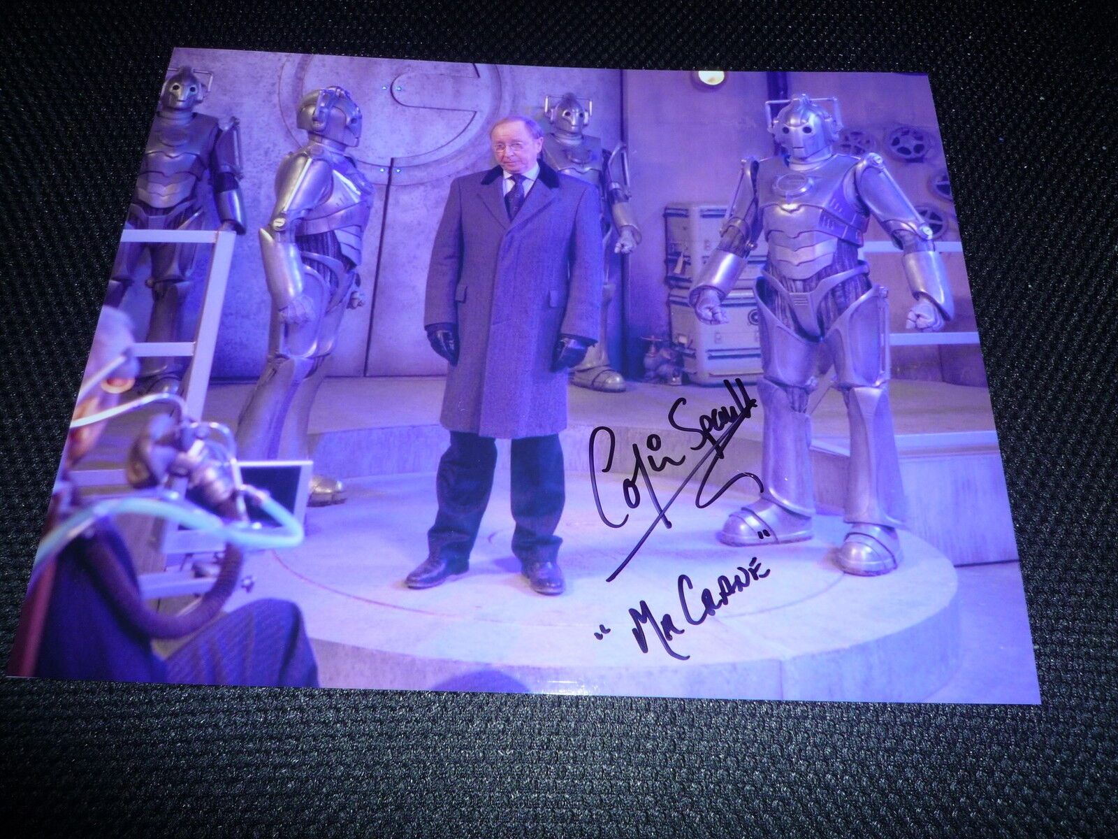 COLIN SPAULL signed autograph In Person 8x10 (20x25 cm) DOCTOR WHO Mr. Crane