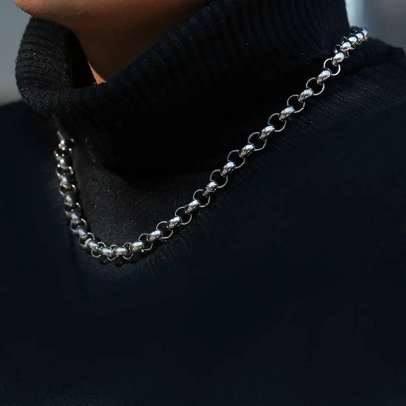 Fashion Steel Color Necklace