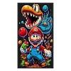Super Mario-11CT Stamped Cross Stitch 40*60cm tapestrymarket