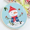 Xmas Snowman-Embroidery Kit