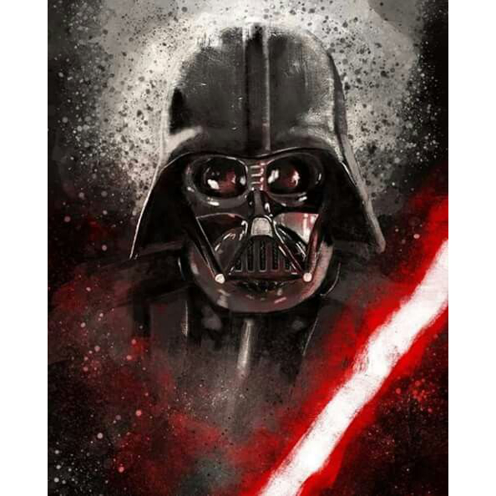 

40*30CM-Dark Knight-Round Drill Diamond Painting, 501 Original