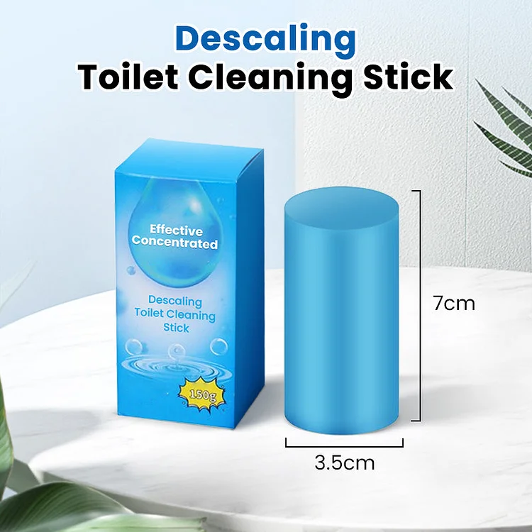 Effective Concentrated Deodorizing and Descaling Bubble Fragrance Toilet Cleaning Stick