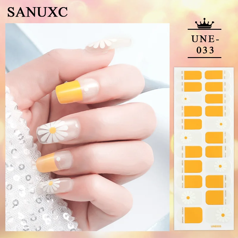 Churchf 22 Tips Shiny Nail Polish Stickers Wholesale Nail Art Decoration Decals Fashion Nail Stickers for Woment Manicure Gifts-Nail Inspo-Outfit Ideas