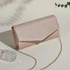 BAIGIO Elegant Abendtasche Damen Clutch Damen Brauttasche Champagner Schultertasche Einfarbige Ttasche f&uuml;r Hochzeit Party Cocktail