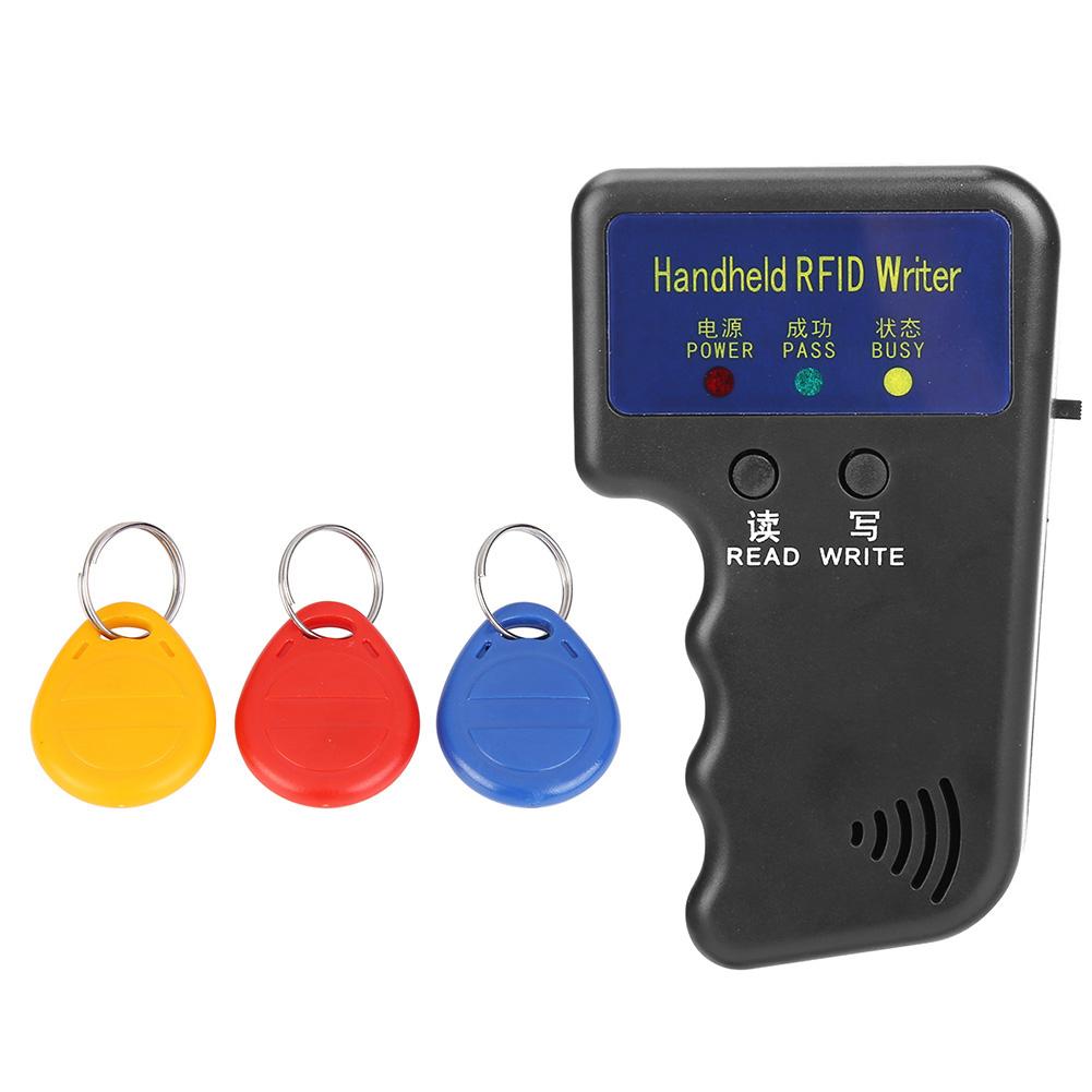 

125KHz Handheld RFID Reader Writer ID Keyfob Key Card Duplicator Copier, Rfid writer, 501 Original