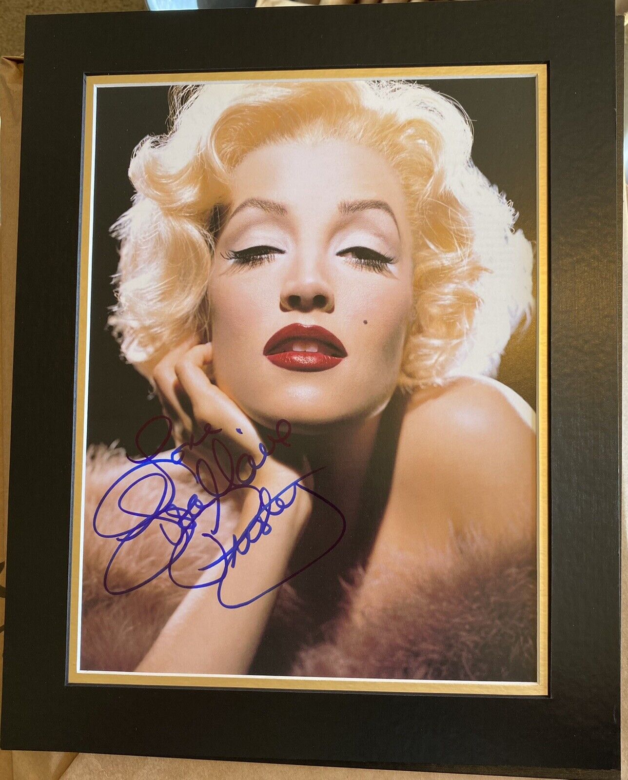 Lisa Marie Presley Signed Autographed Matte Color Photo Poster painting As Marilyn Monroe