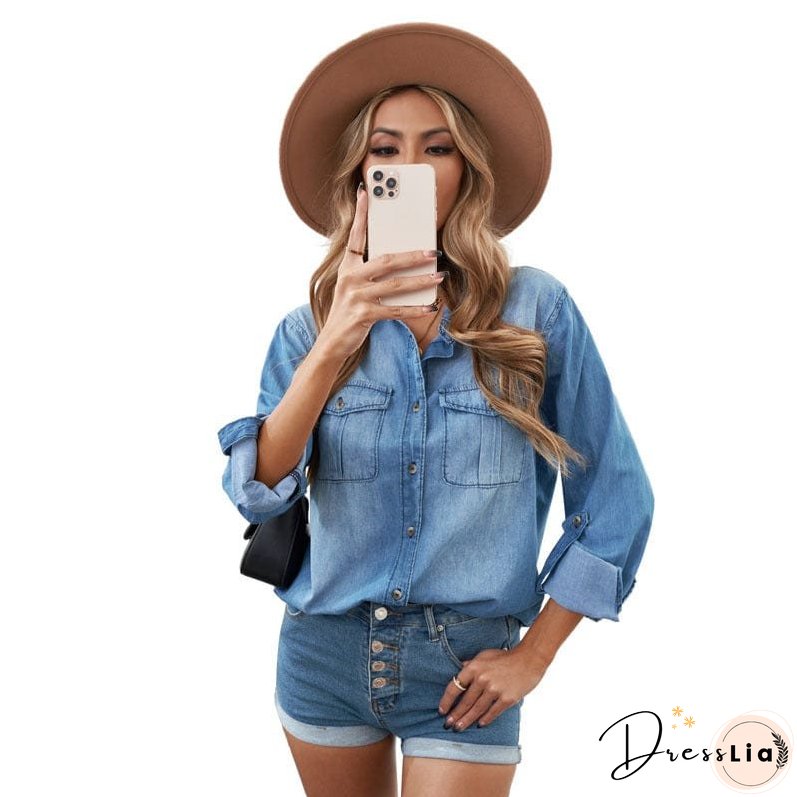 Casual Denim Shirt