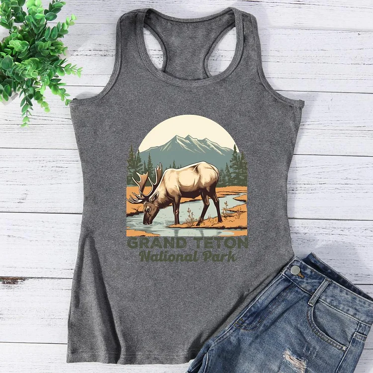 Grand teton national park Vest Tank Top-0026170