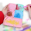 (US Only)6Pcs Diamond Art Tray Rhinestone Sorting Tray Diamond Painting Tray (Pink Green)