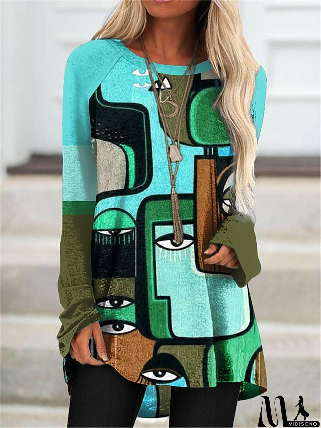 MidiSono - Effortless and Trendy winter Dress