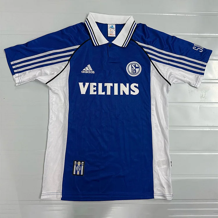 Schalke 04 1998/00 Retro Home Jersey