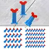 20/40 Pcs Tile Leveling System Reusable Tile Tools Tile Self Leveling Spacers