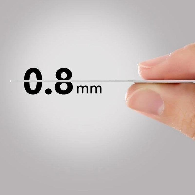 Minimalist Solid Color Pu Leather Mirror 1 Piece