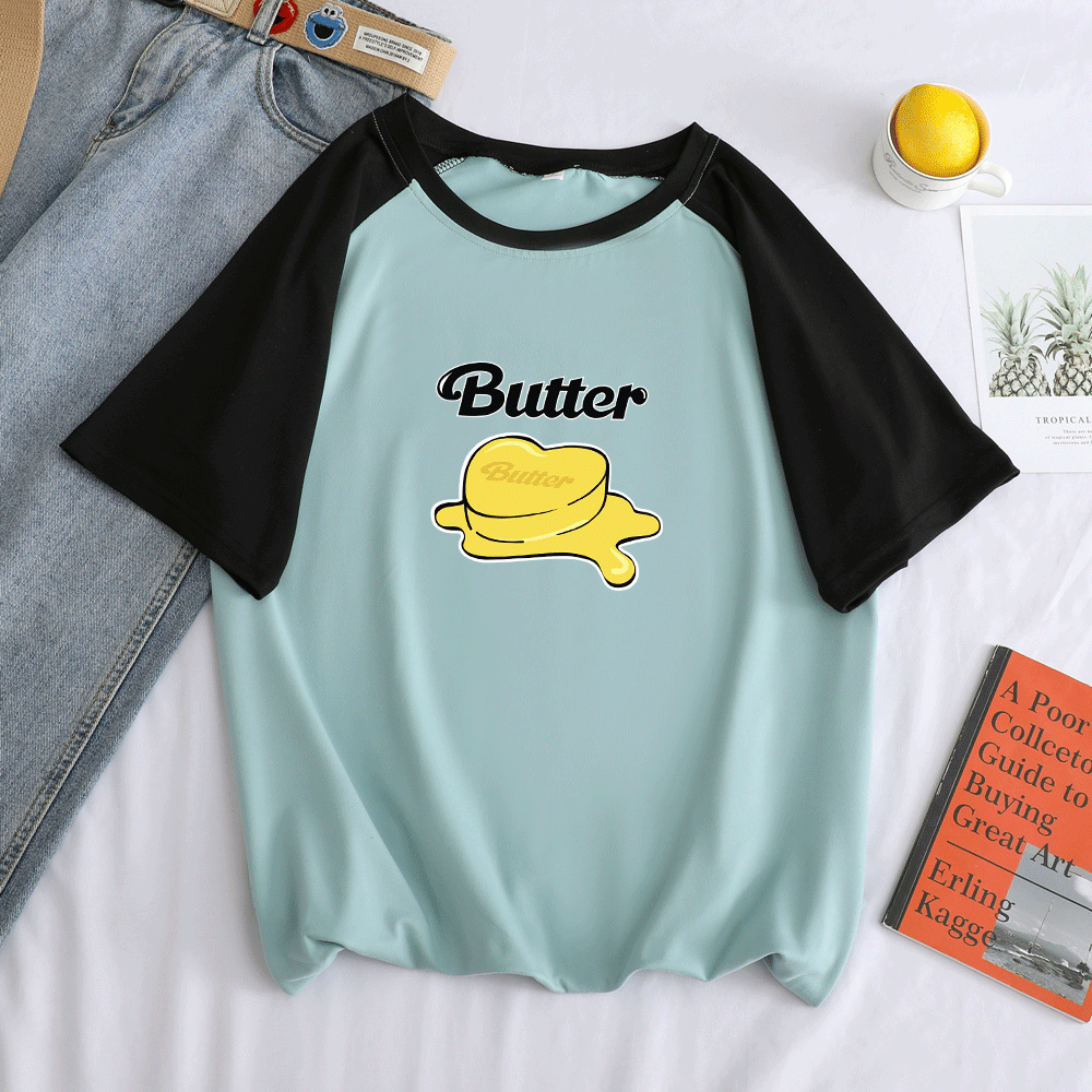 방탄소년단 Butter Colorblock T-shirt