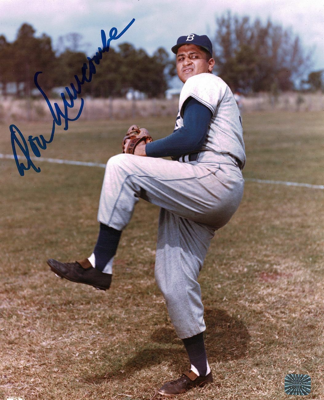 Don Newcombe signed autographed 8x10 Photo Poster painting! AMCo! 9924