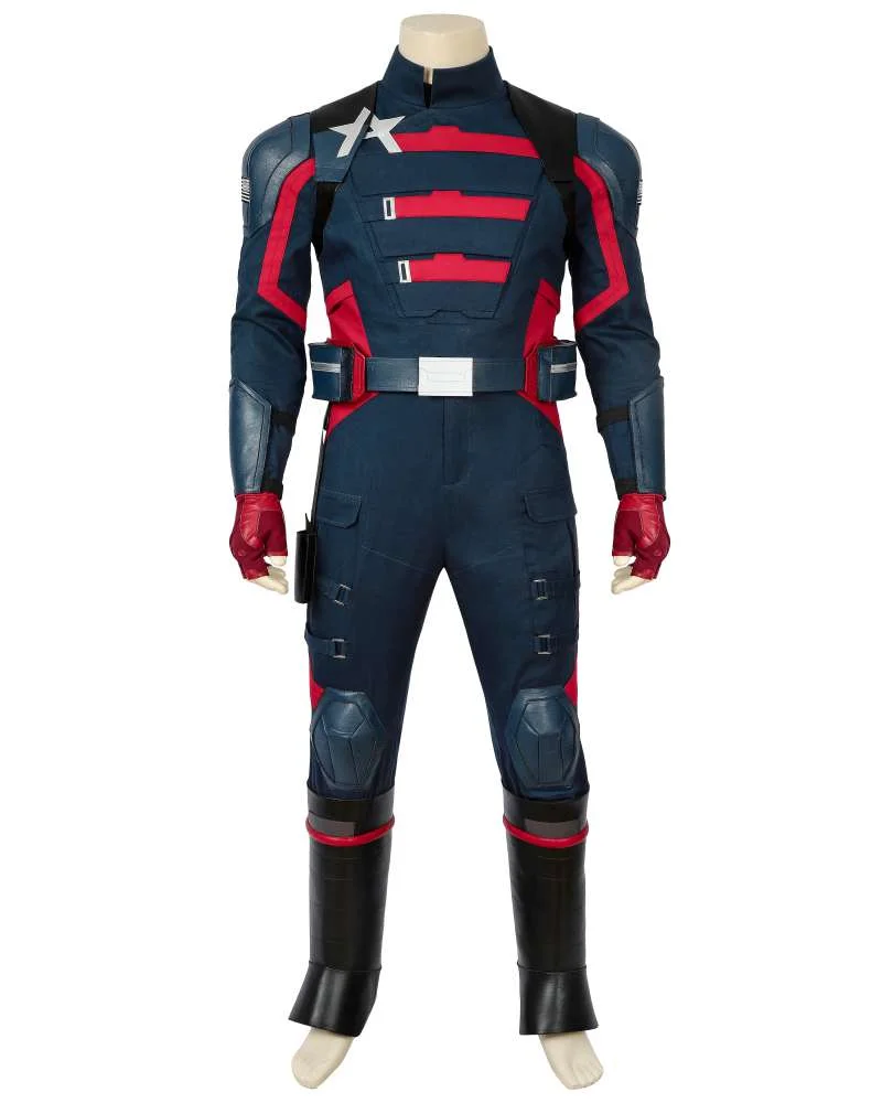The Falcon and The Winter Soldier Outfit US Agent Cosplay Costume