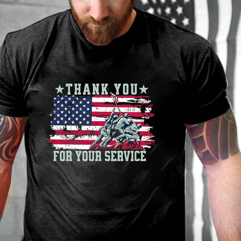 Thank You for Your Service Veterans Shirt ctolen