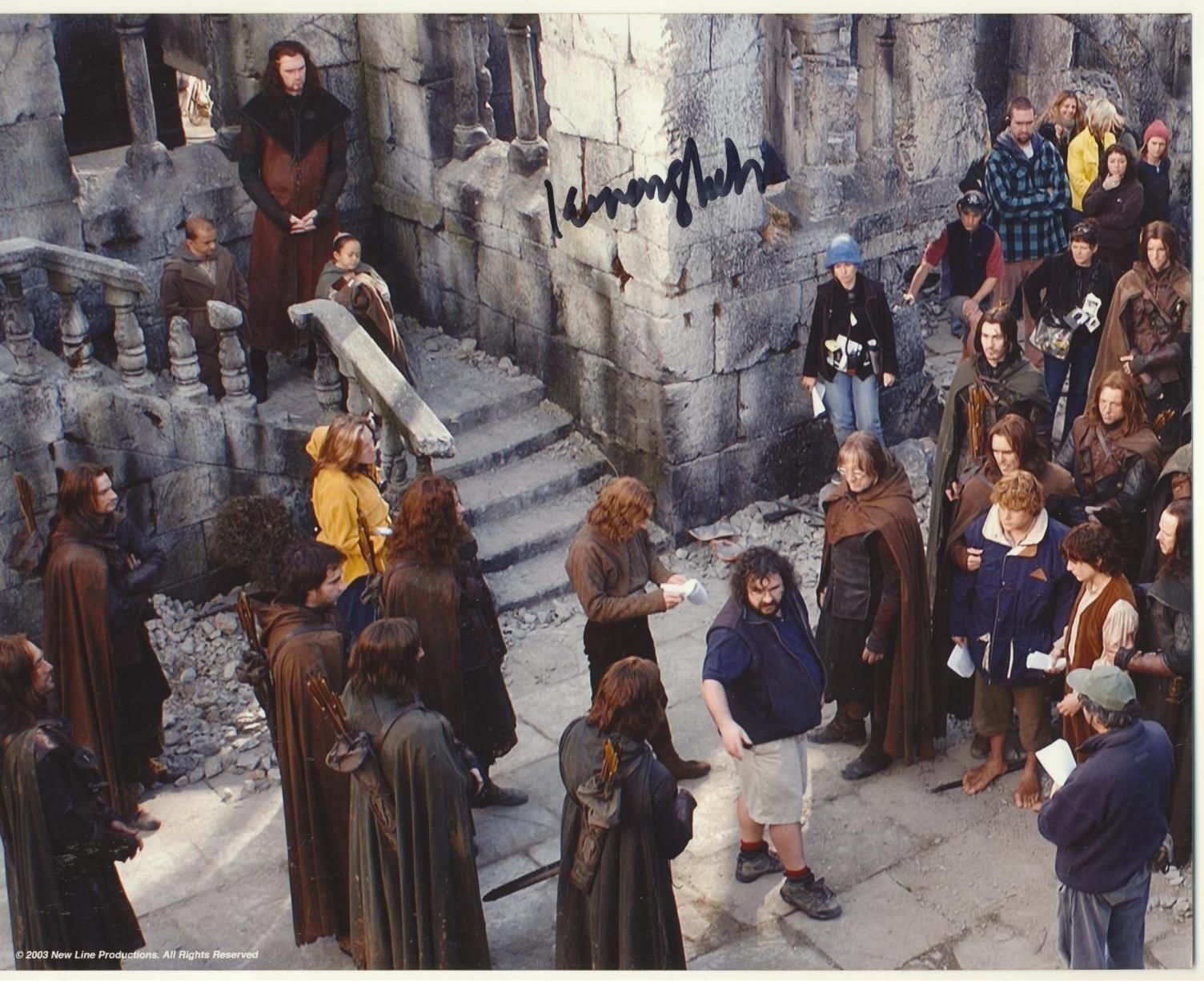 Kiran Shah Autograph LORD of the RINGS Signed 8x10 Photo Poster painting AFTAL [7521]