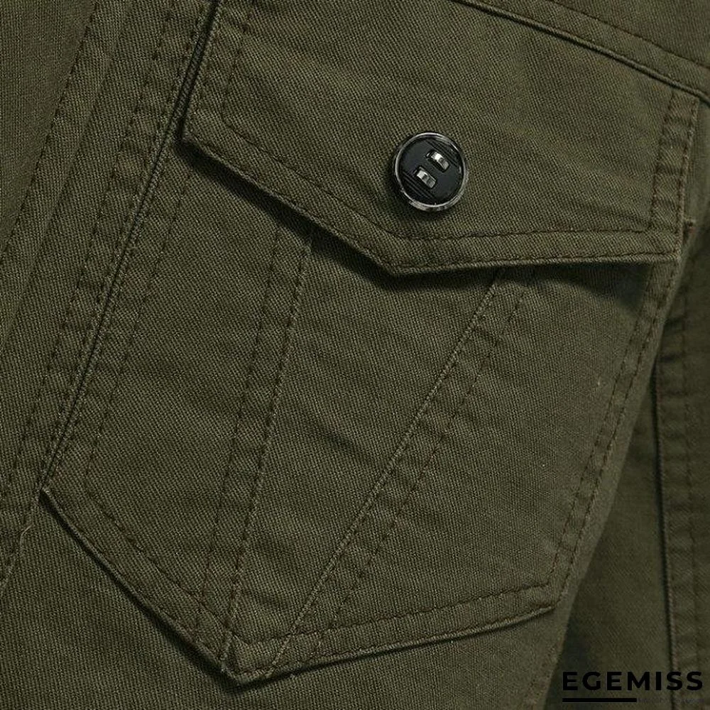Bomber Jackets Coats Men Cotton Casual Workout Military Jacket Men | EGEMISS