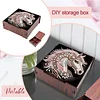 Diamond Painting Wooden Jeweled Horse 4 Slots Diamond Painting Storage Box for Adult Beginner