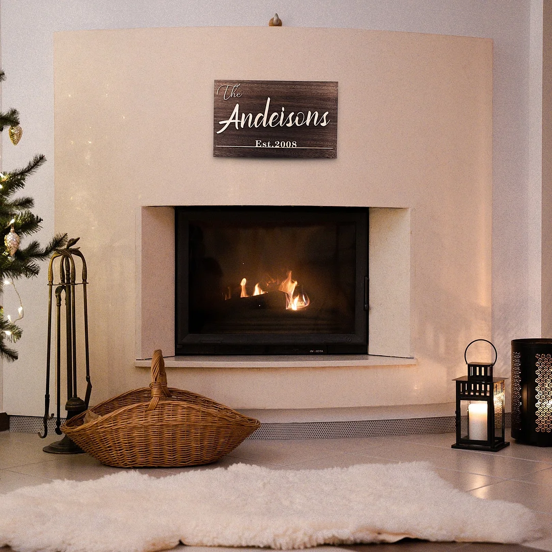 Custom Wooden House Sign Personalized Home Outdoor Plates Apartment Door Numbers Signs For Door Yard Decoration