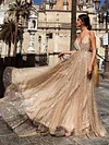 Gorgeous Embellished Shining Backless Evening Dress Maxi Dress