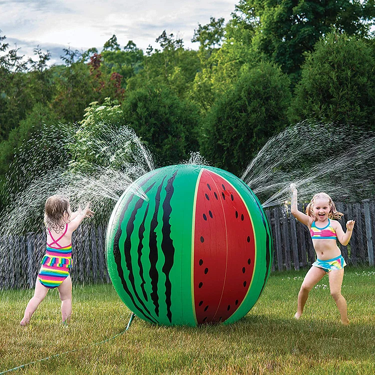 Watermelon Inflatable Sprinkler Toys for Kids Toddlers