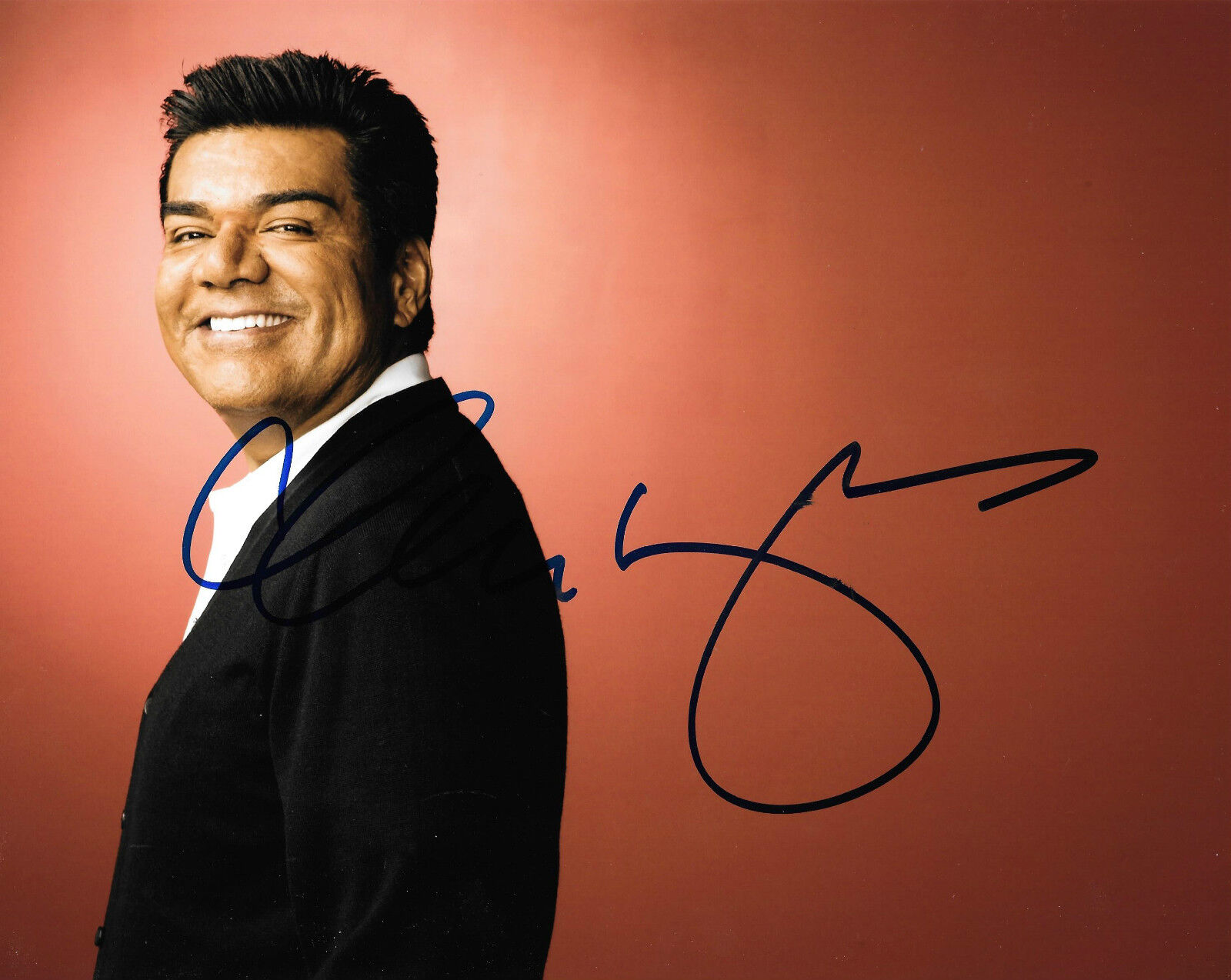 GFA Stand-Up Comedian * GEORGE LOPEZ * Signed 8x10 Photo Poster painting G6 PROOF COA