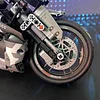 2024 Classic Motorbike Building Model Blocks MOC Sets High-tech 823 Pcs