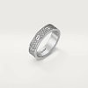 CARTIER LOVE WEDDING BAND, DIAMOND-PAVED
