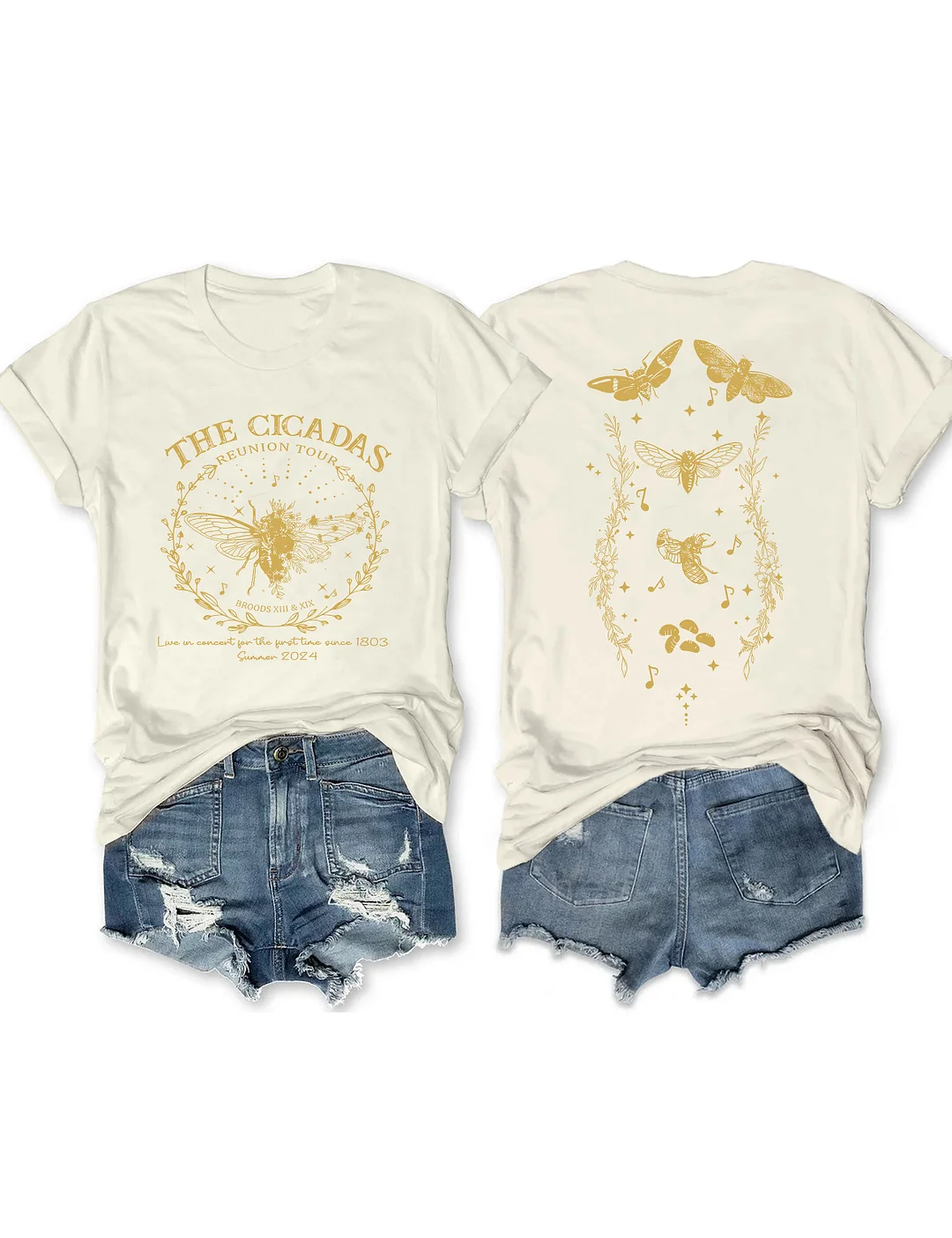 The Cicadas Reunion Tour 2024 T-shirt