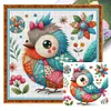Colorful Bird-11CT Stamped Cross Stitch 40*40cm tapestrymarket