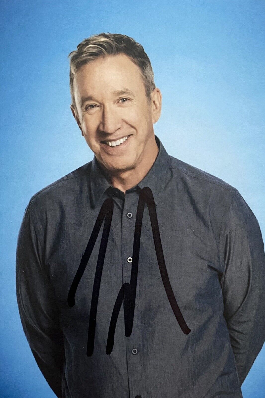 Tim Allen Genuine Hand Signed 6X4 Last Man Standing Photo Poster painting