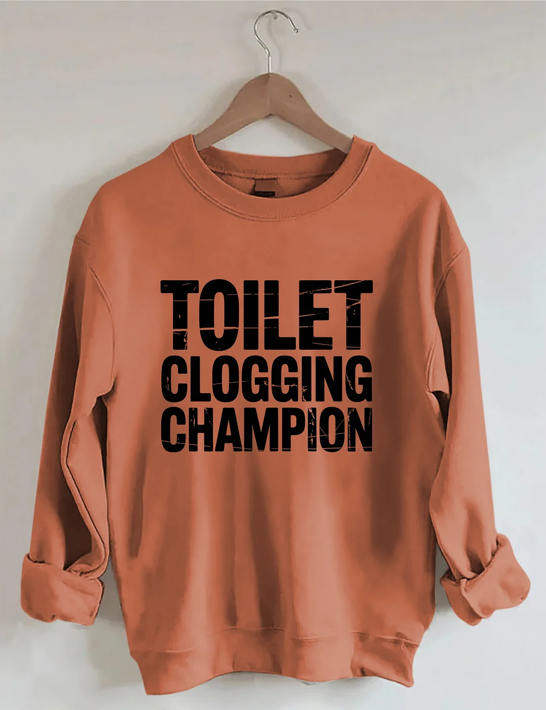 Toilet Clogging Champion Sweatshirt