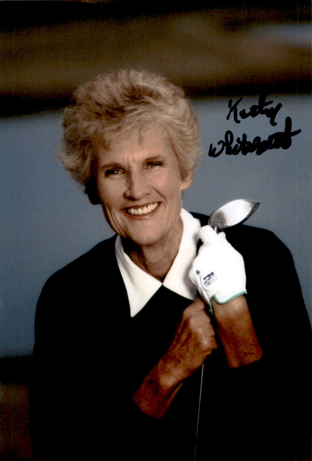 Kathy Whitworth SIGNED autograph 4x6 Photo Poster painting GOLD LEGEND / HOF HALL OF FAME LPGA