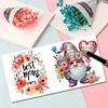 uk.everydayedeals 6Pcs DIY Diamond Painting Greeting Card - Mothers Day Gnome