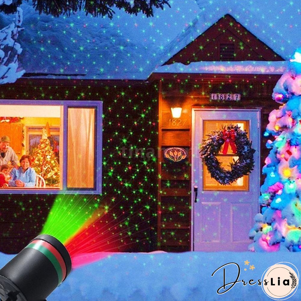 Outdoor Dynamic Sky Starry Sky Projection Light Waterproof Landscape Light Lawn Stage Effect Light Christmas Decoration Light Halloween Decoration Light