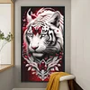 Tiger-11CT Stamped Cross Stitch 40*70cm(Big Size)