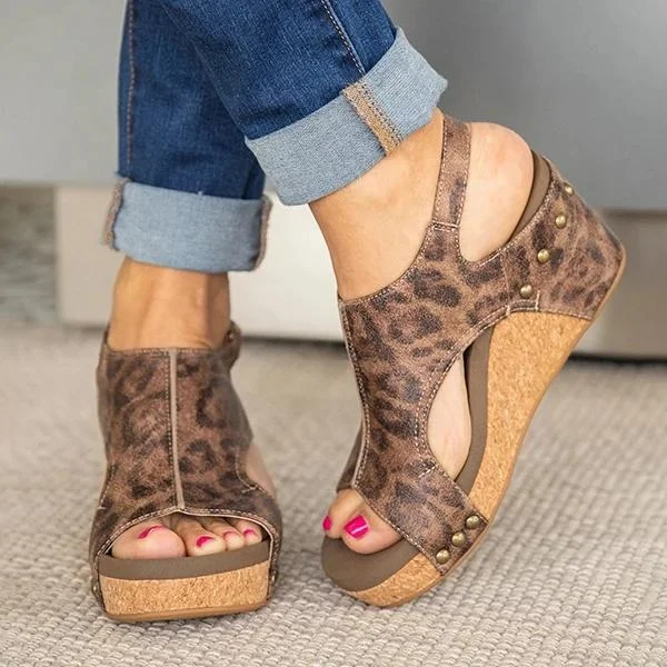 Women Fashion Comfy Wedge Sandals