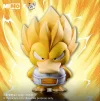 Vegeta Cosplay Psyduck - Dragon Ball Pokemon Resin Statue - Mimo Studio