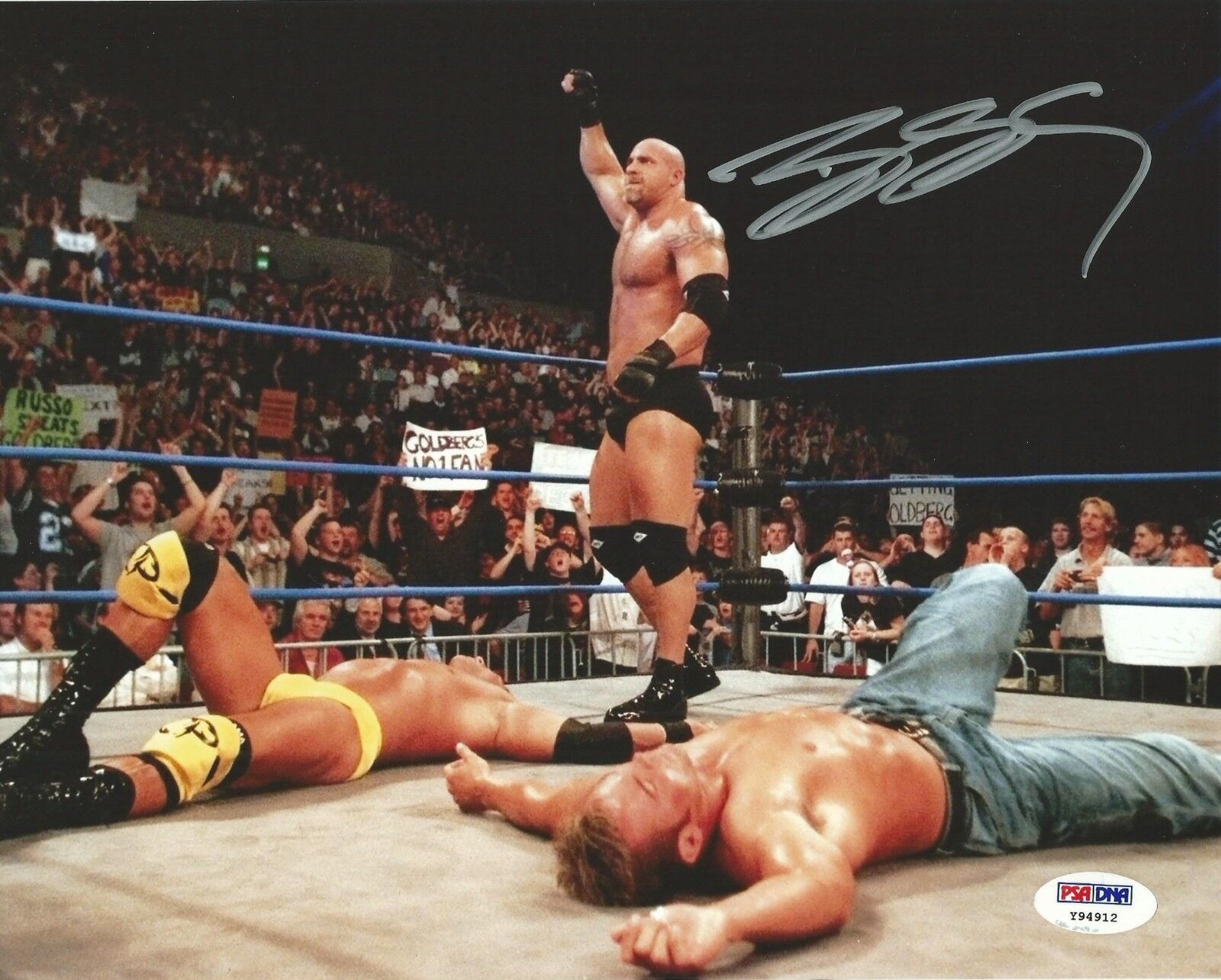 Bill Goldberg Signed 8x10 Photo Poster painting PSA/DNA COA WWE WCW Wrestling Picture Autograph